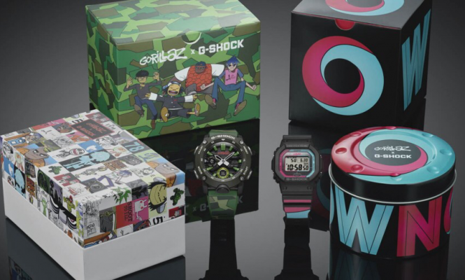 GORILLAZ LAUNCH LIMITED EDITION WATCHES IN COLLABORATION WITH G-SHOCK
