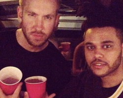 CALVIN HARRIS ANNOUNCES HE HAS A COLLABORATION WITH THE WEEKND COMING