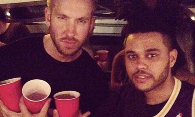 CALVIN HARRIS ANNOUNCES HE HAS A COLLABORATION WITH THE WEEKND COMING